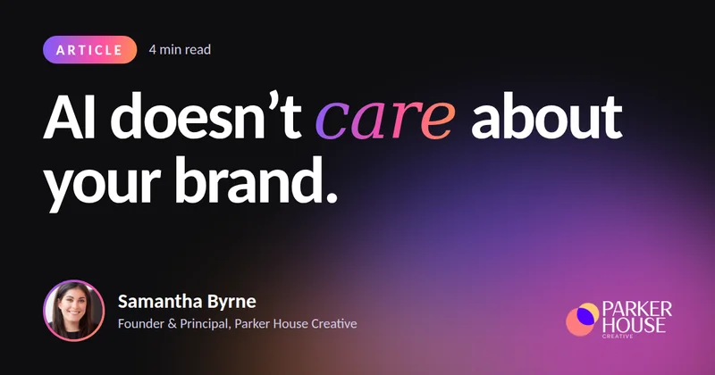 AI doesn’t care about your brand – article thumbnail